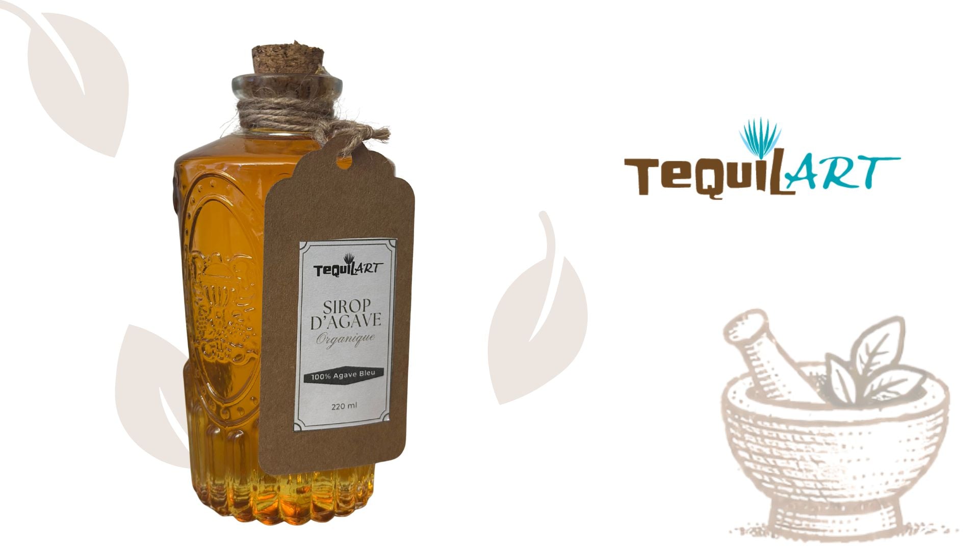 Sirop d’agave organique