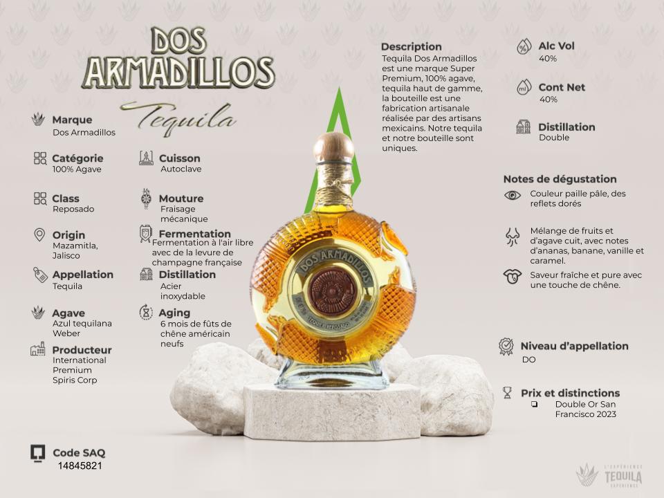 Dos Armadillos Reposado