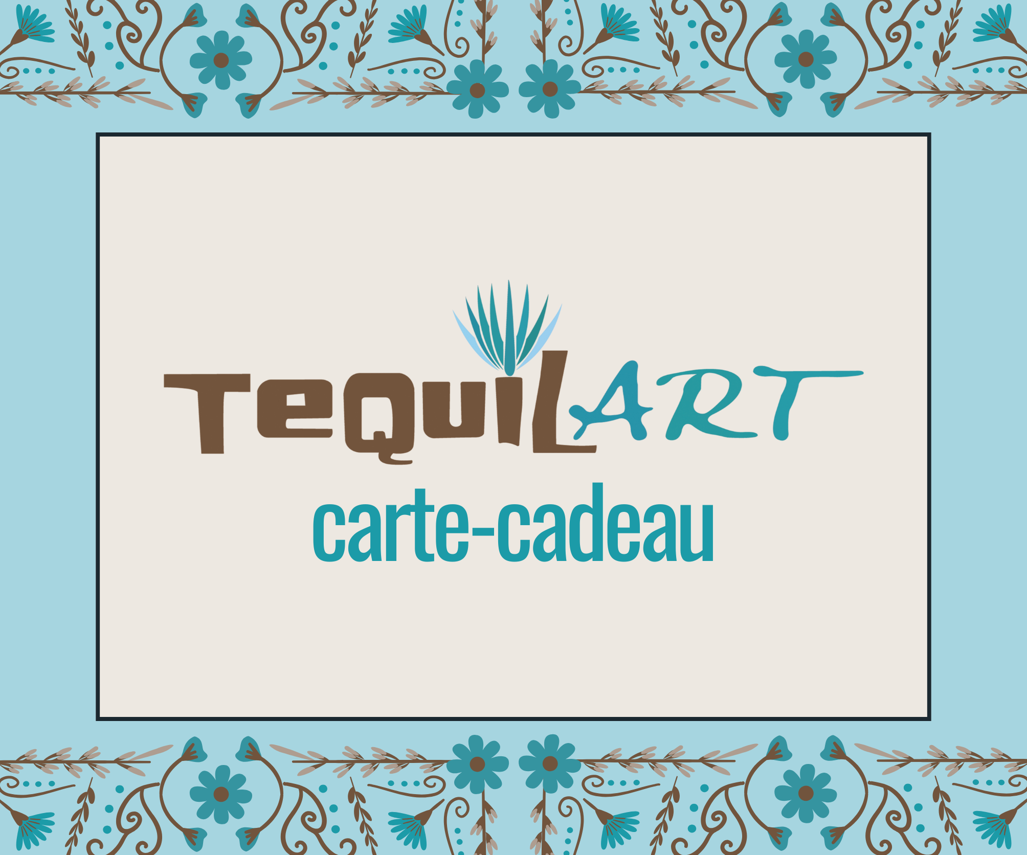 Carte cadeau Tequilart